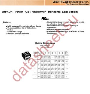 ADH40016 datasheet  